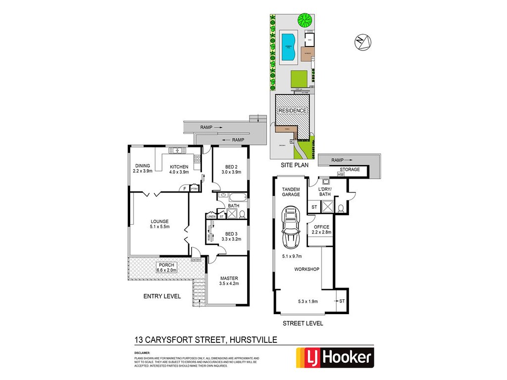 13 Carysfort Street, Hurstville NSW 2220 floorplan