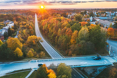 Roads | Kaunas aerial #278/365