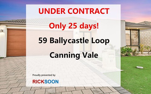 59 Ballycastle Loop, Canning Vale WA