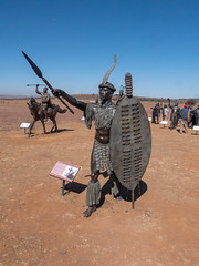 'Long March to Freedom' - Shaka kaSenzangakhona (1780s-1828) Bronze Statue