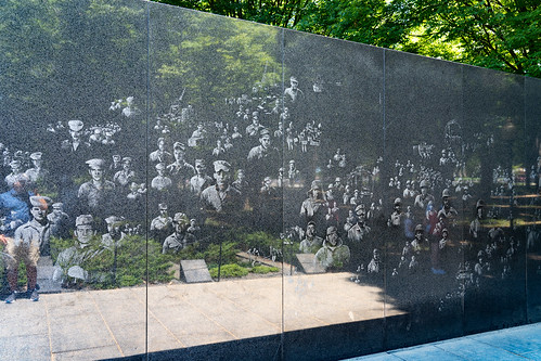 Korean War Memorial Wall