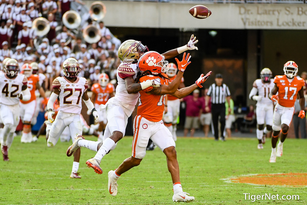 Clemson Football Photo of TJ Chase and Florida State