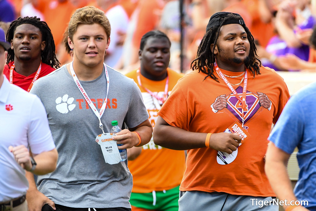 Clemson Recruiting Photo of Mitchell Mayes and Nolan Rucci