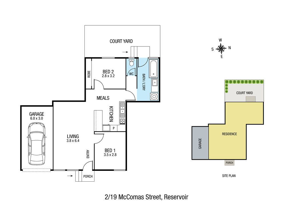 2/19 McComas Street, Reservoir VIC 3073 floorplan
