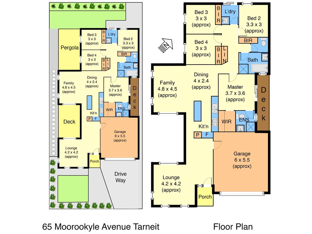 65 Moorookyle Avenue, Tarneit VIC 3029 floorplan