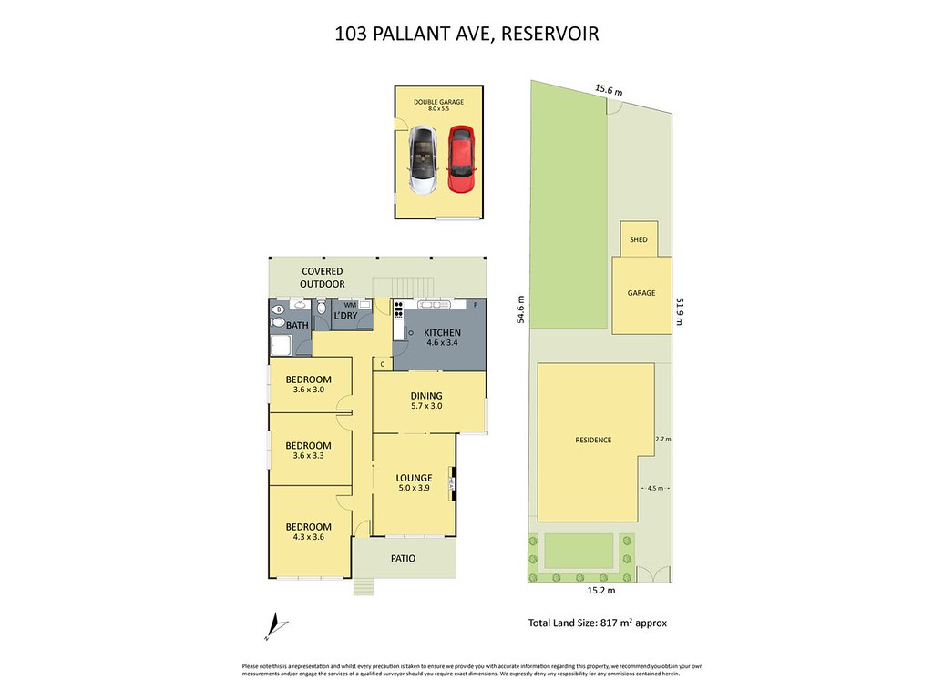 103 Pallant Avenue, Reservoir VIC 3073 floorplan
