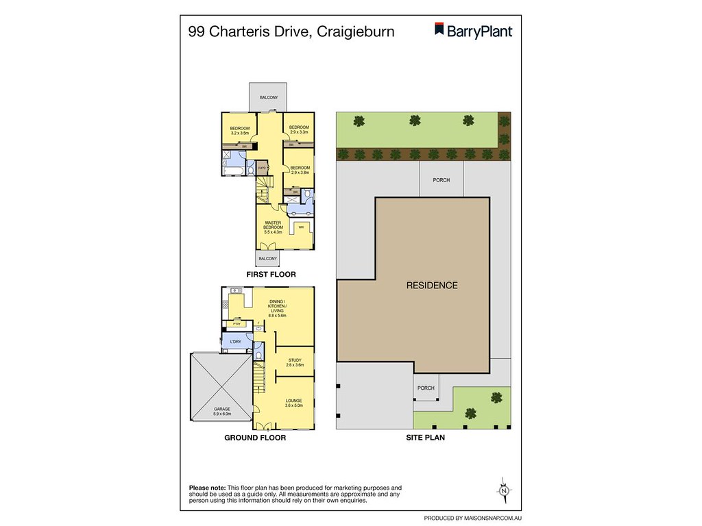 99 Charteris Drive, Craigieburn VIC 3064 floorplan