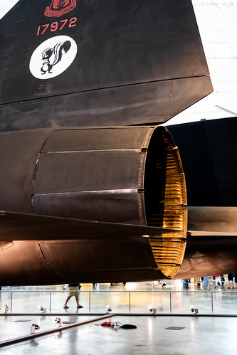 SR-71 Engine and Tail