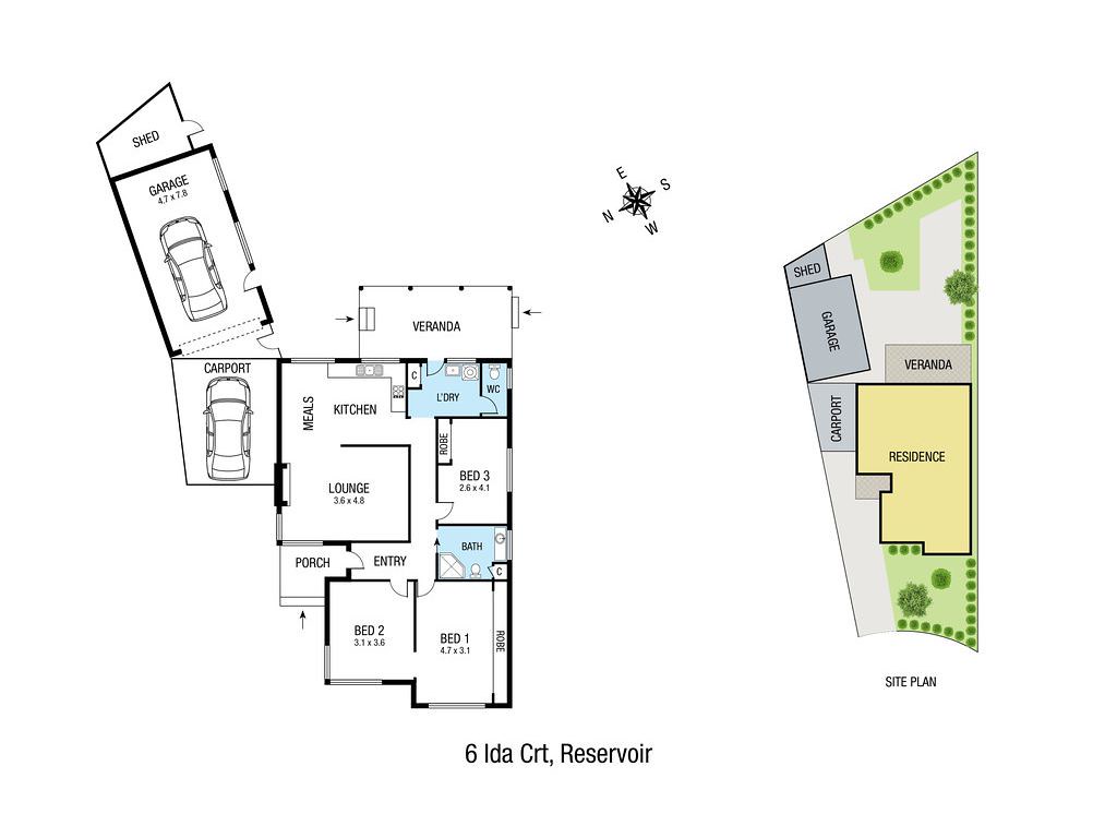 6 Ida Court, Reservoir VIC 3073 floorplan