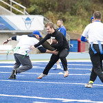 <b>Alumni football game</b><br/> Luther Football alumni gathered on Carlson field during homecoming for a friendly game of flag football on Oct. 5th, 2019. Photo by Danica Nolton.<a href="//farm66.static.flickr.com/65535/48949326922_a39d8b1e02_o.jpg" title="High res">&prop;</a>
