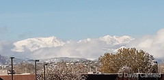 October 24, 2019 - Snow-capped mountains after the storm. (David Canfield)