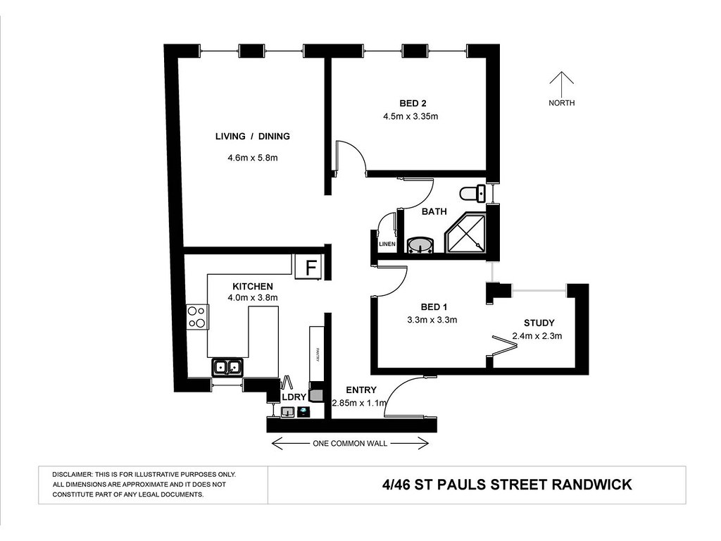 4/46-46a St Pauls Street, Randwick NSW 2031 floorplan