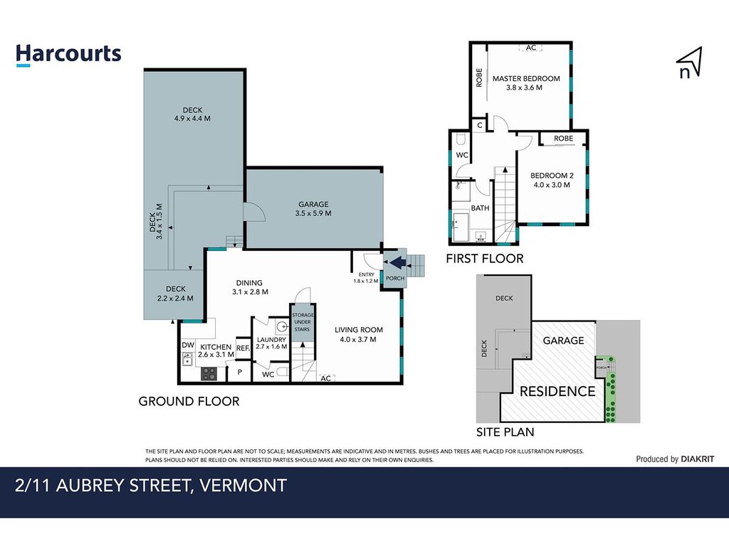 2/11 Aubrey Street, Vermont VIC 3133 floorplan