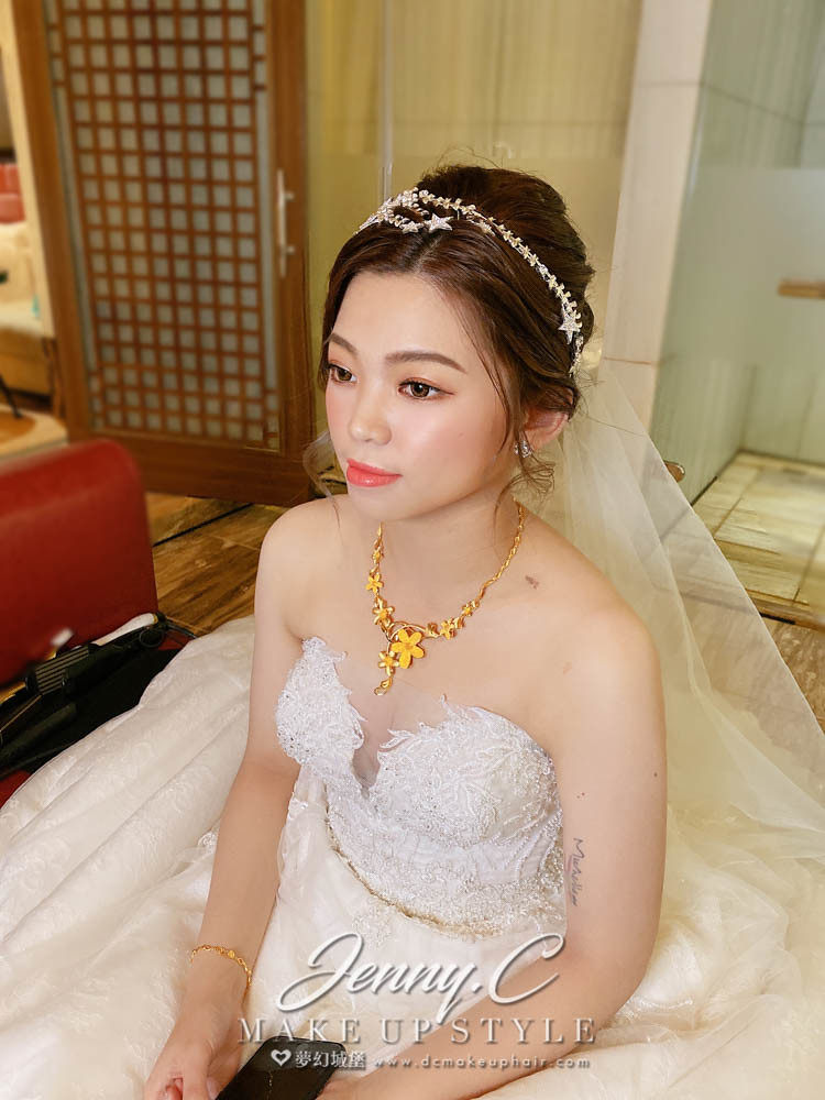 【新秘蓁妮】bride 紫綺 結婚造型 / 韓系風