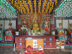 Le Bodhisattva Jijang dans le Temple Girimsa (Région de Gyeongju, Corée du sud)