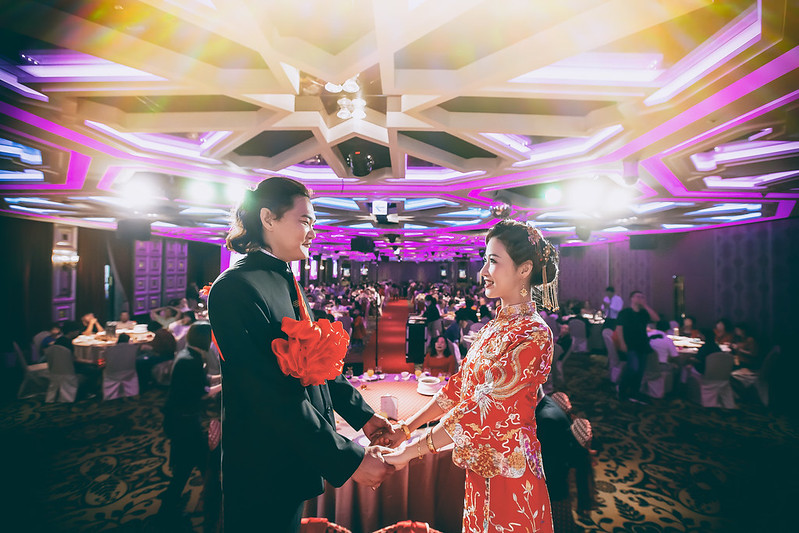 婚禮攝影 [慶勳❤芷妤] 訂結之囍@台中潮港城國際美食館