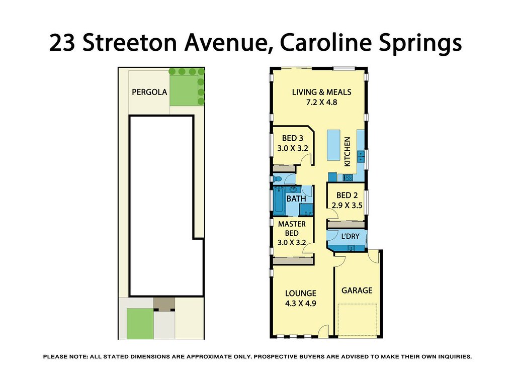 23 Streeton Avenue, Caroline Springs VIC 3023 floorplan