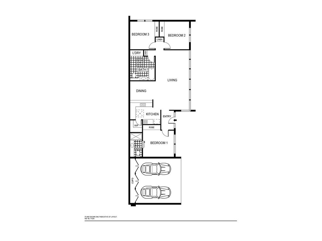 13 Beddome Place, Florey ACT 2615 floorplan