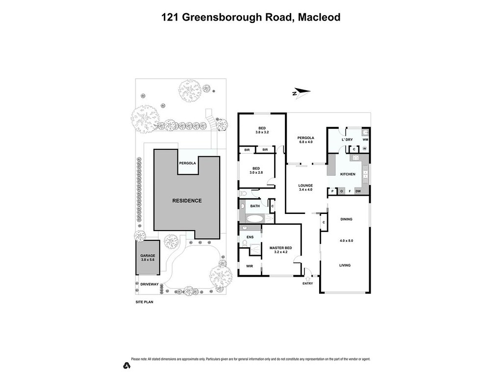 121 Greensborough Road, Macleod VIC 3085 floorplan