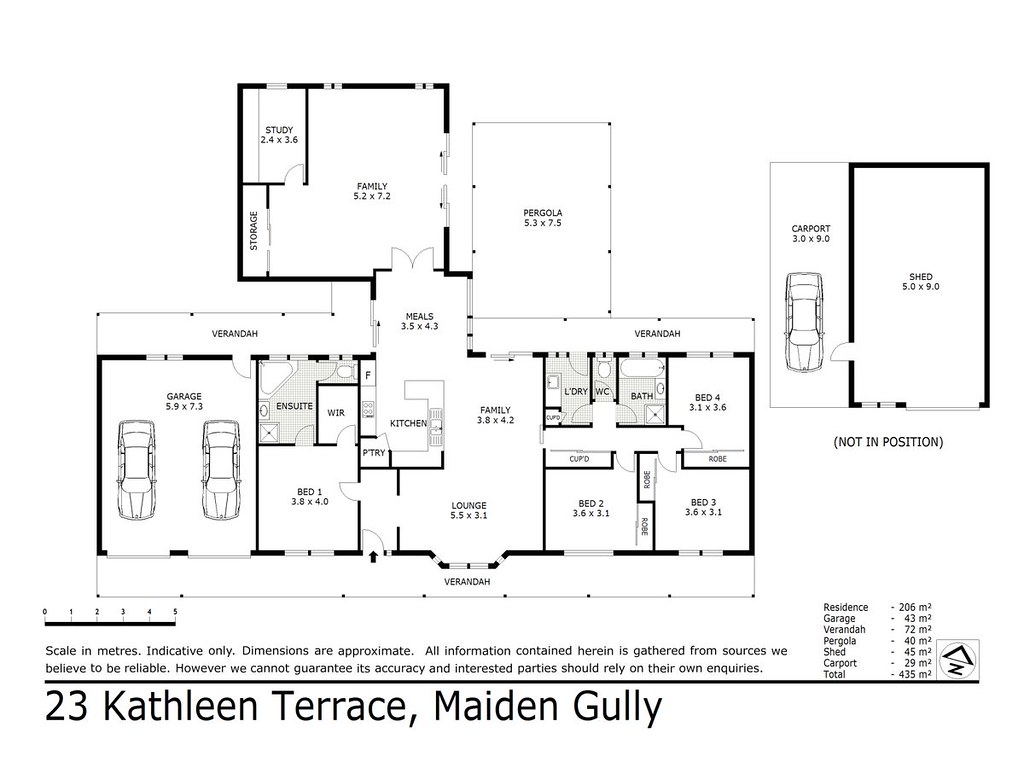 23 Kathleen Terrace, Maiden Gully VIC 3551 floorplan