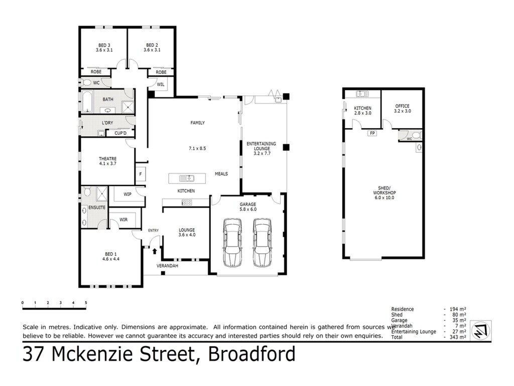 37 Mckenzie Street, Broadford VIC 3658 floorplan