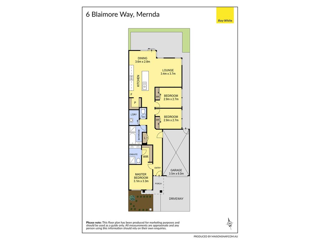 6 Blaimore Way, Mernda VIC 3754 floorplan