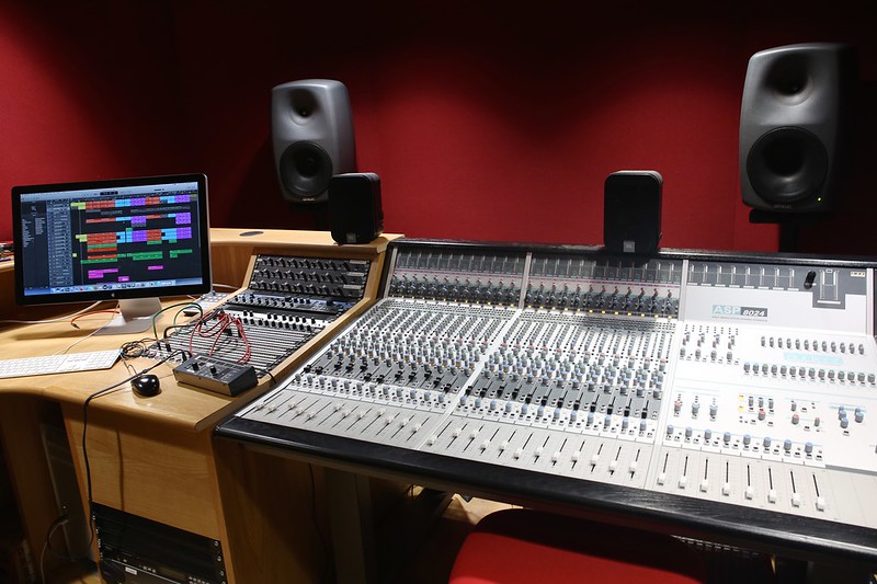 Recording Studio - Mixing Desk