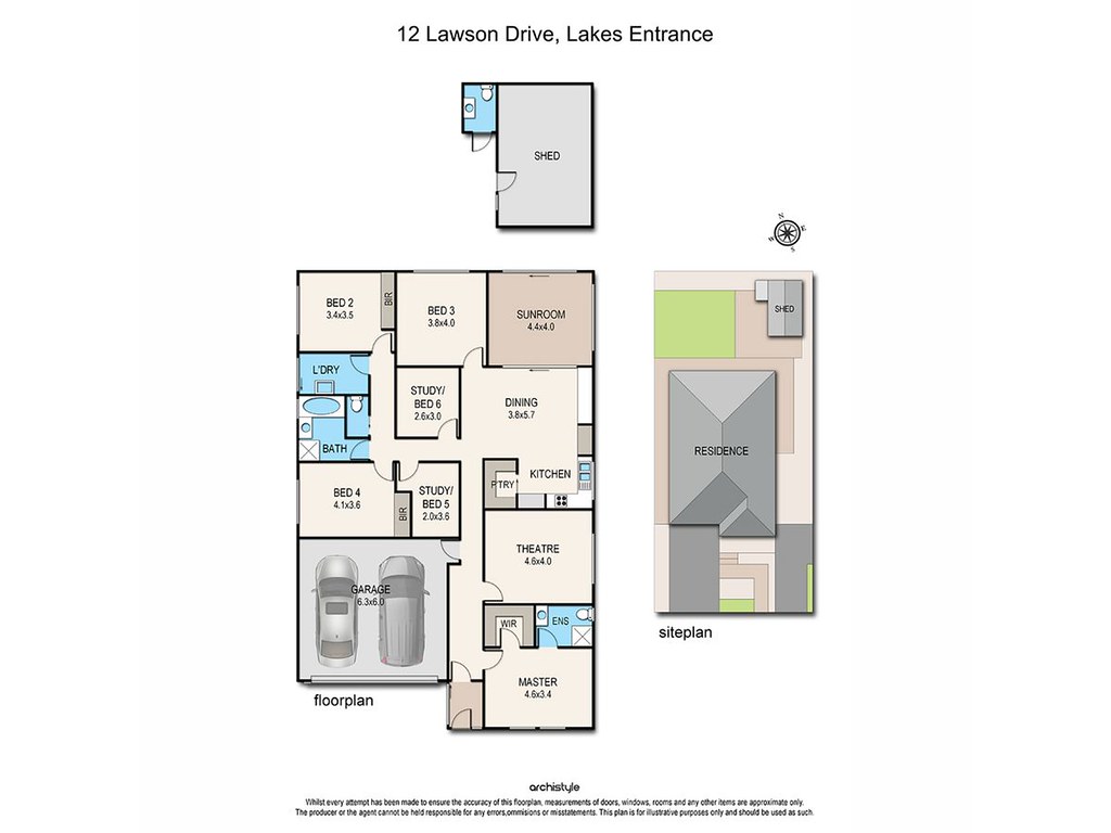 12 Lawson Drive, Lakes Entrance VIC 3909 floorplan