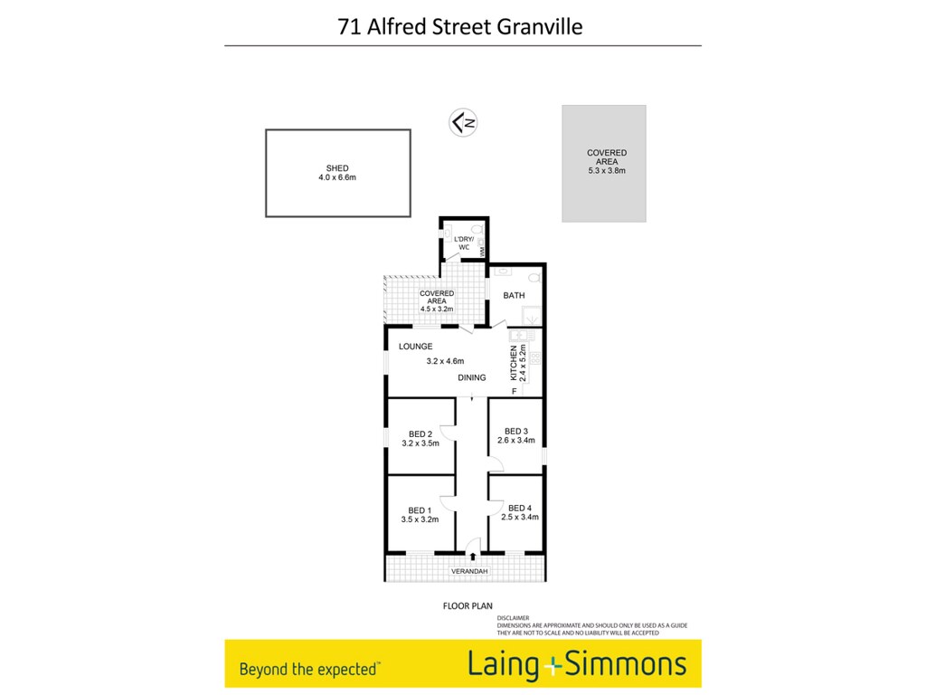 71 Alfred Street, Granville NSW 2142 floorplan