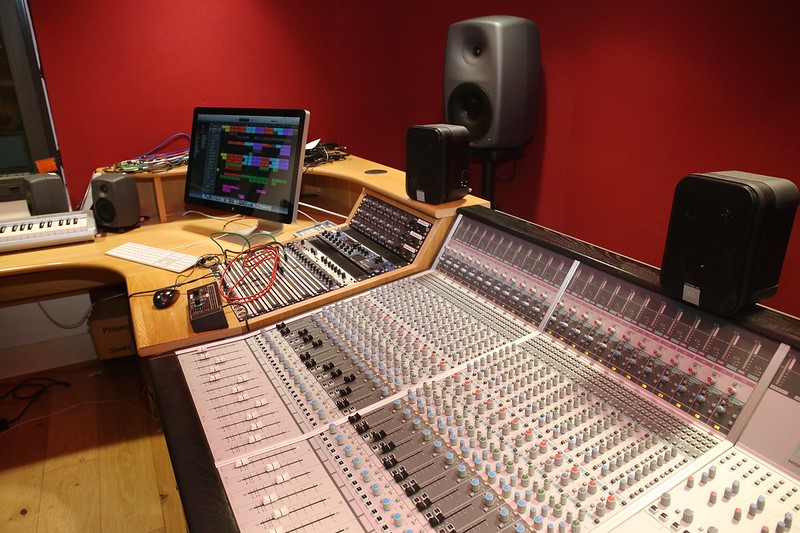 Recording Studio - Mixing Desk