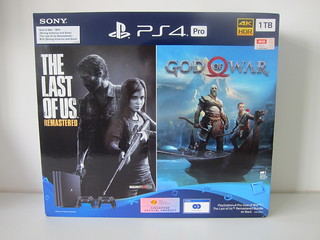 Sony PS4 Pro God of War / The Last of Us Remastered Bundle