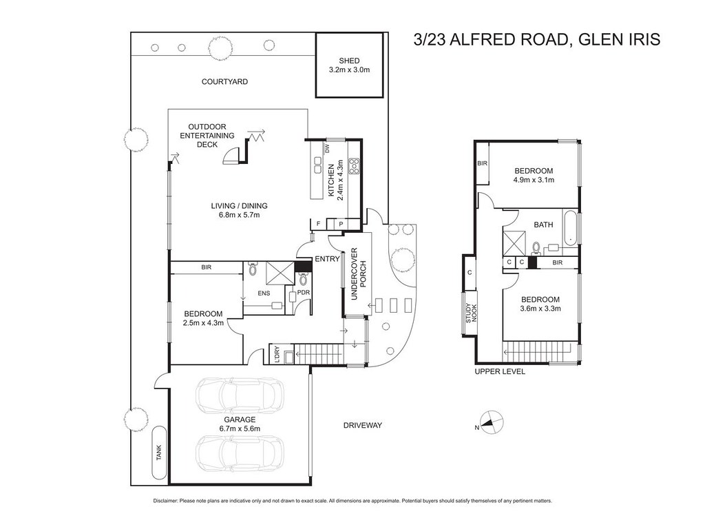 3/23 Alfred Road, Glen Iris VIC 3146 floorplan