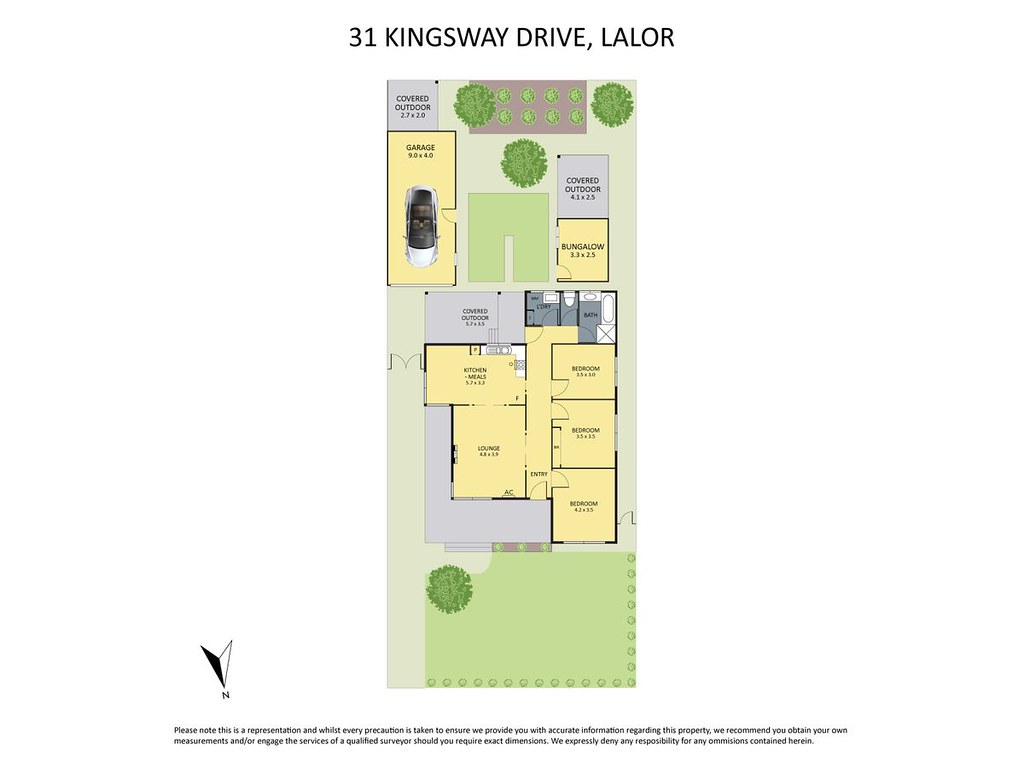 31 Kingsway Drive, Lalor VIC 3075 floorplan