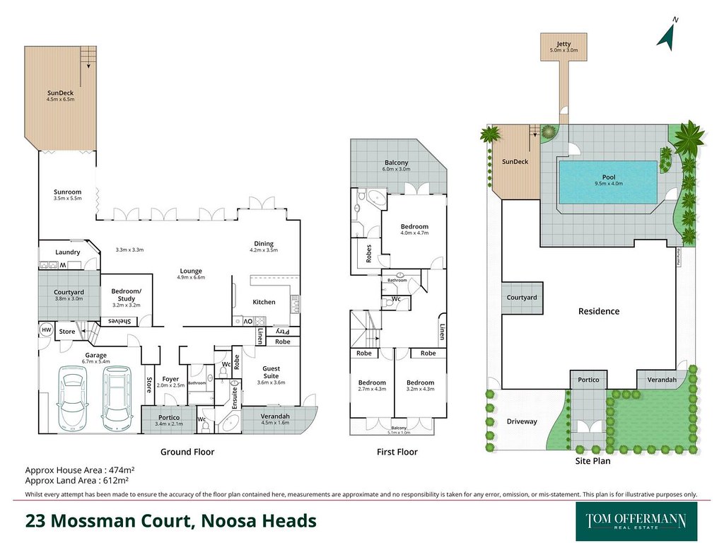 23 Mossman Court, Noosa Heads QLD 4567 floorplan