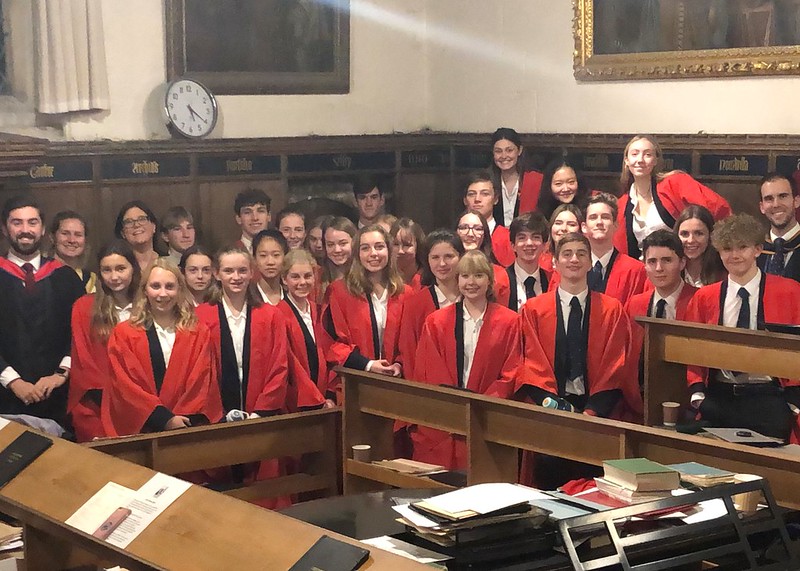 Chapel Choir Sing Evensong at Chichester Cathedral - 13th November 2019