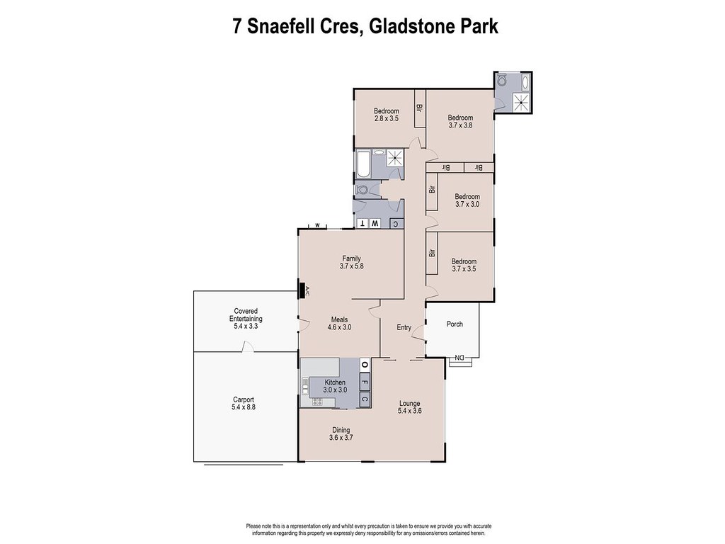 7 Snaefell Crescent, Gladstone Park VIC 3043 floorplan