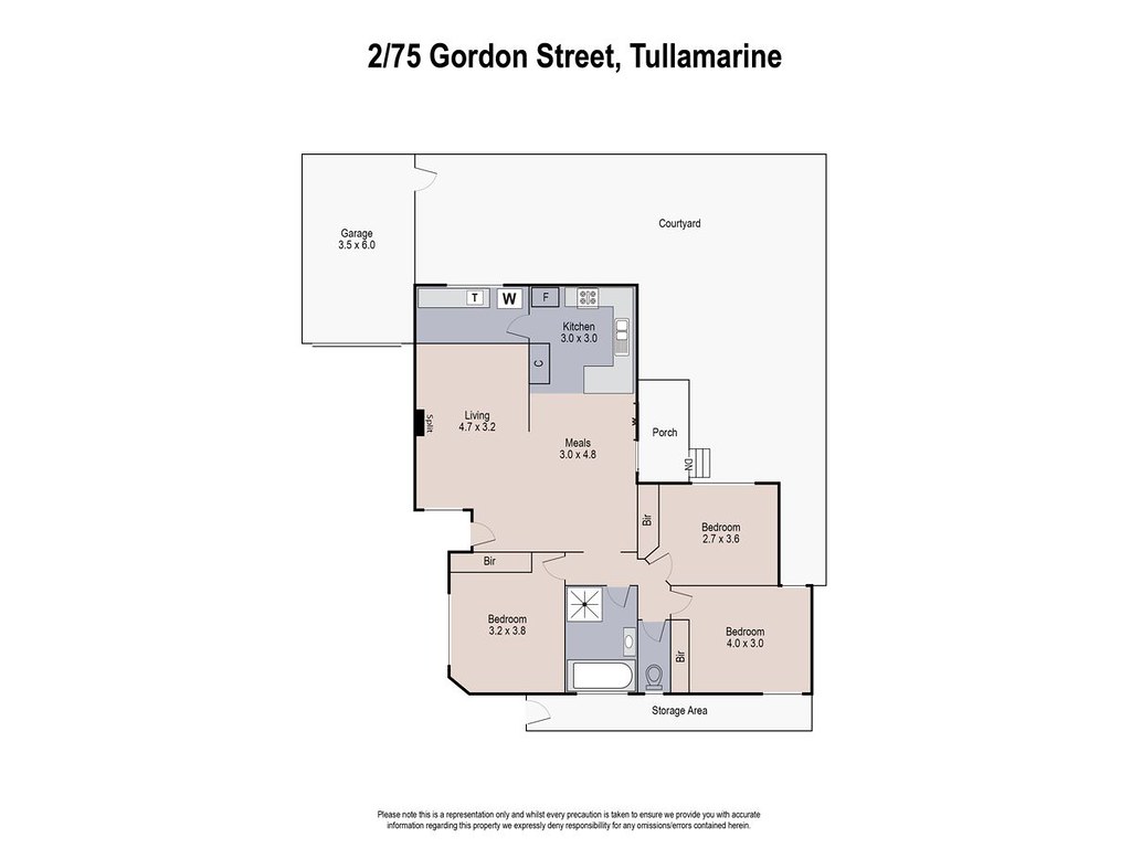 2/75 Gordon Street, Tullamarine VIC 3043 floorplan