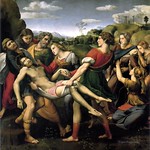 63 Рафаэль. Снятие с креста, 1507. Галерея Боргезе, Рим