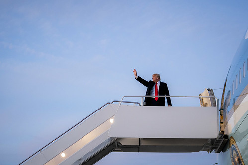 President Trump Departs for Louisiana by The White House, on Flickr