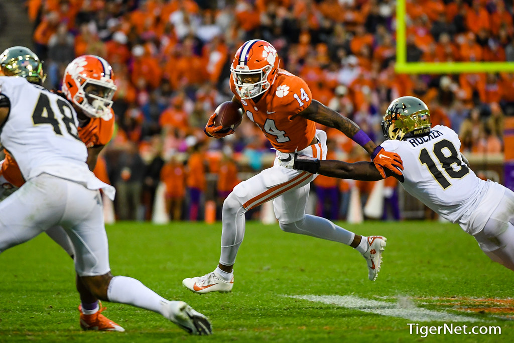 Clemson Football Photo of Diondre Overton and Wake Forest