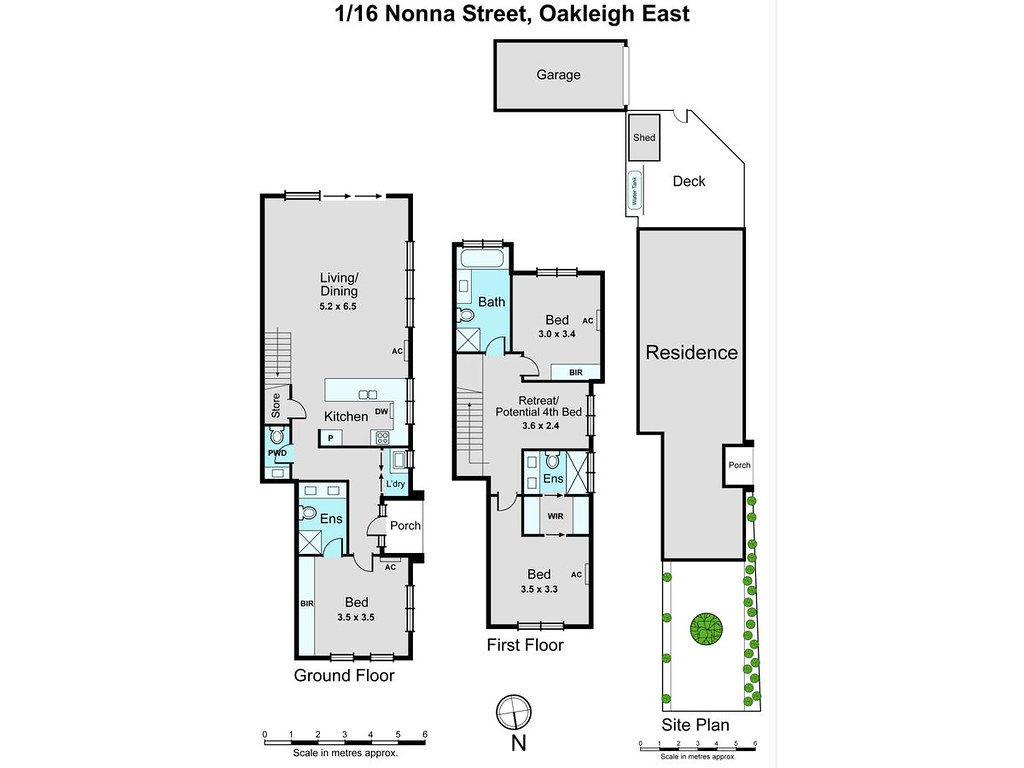 1/16 Nonna Street, Oakleigh East VIC 3166 floorplan