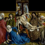 13 Рогир ван дер Вейден. Снятие с креста, 1435. Прадо