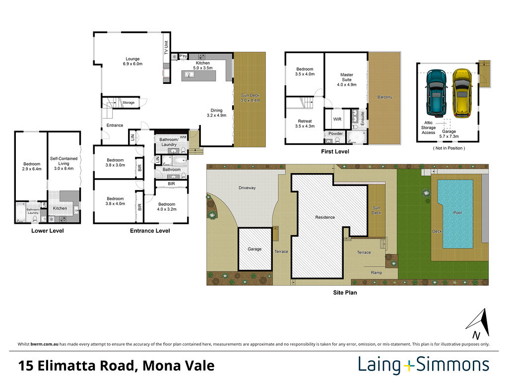 15 Elimatta Road, Mona Vale NSW 2103 floorplan
