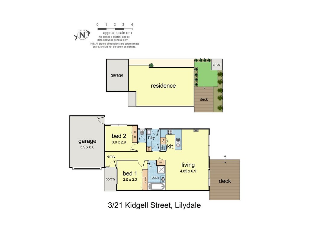 3/21 Kidgell Street, Lilydale VIC 3140 floorplan