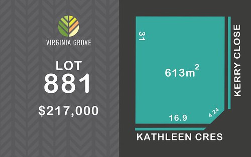 Lot 881, Kathleen Crescent (Virginia Grove), Virginia SA 5120
