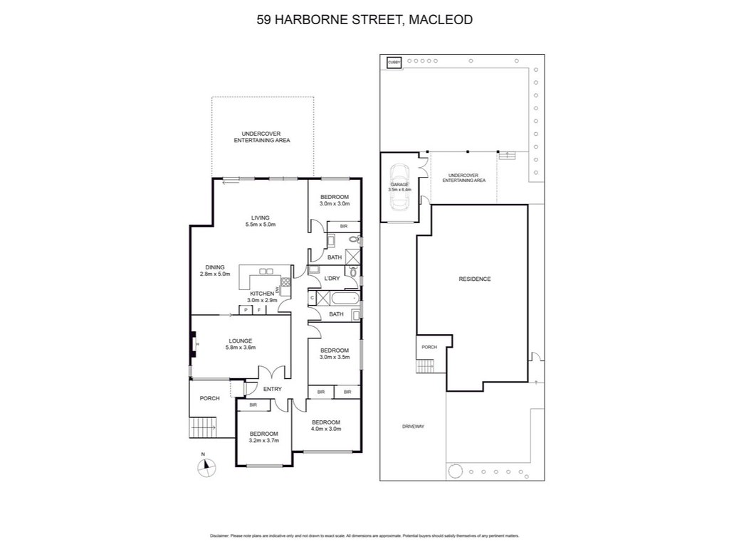 59 Harborne Street, Macleod VIC 3085 floorplan