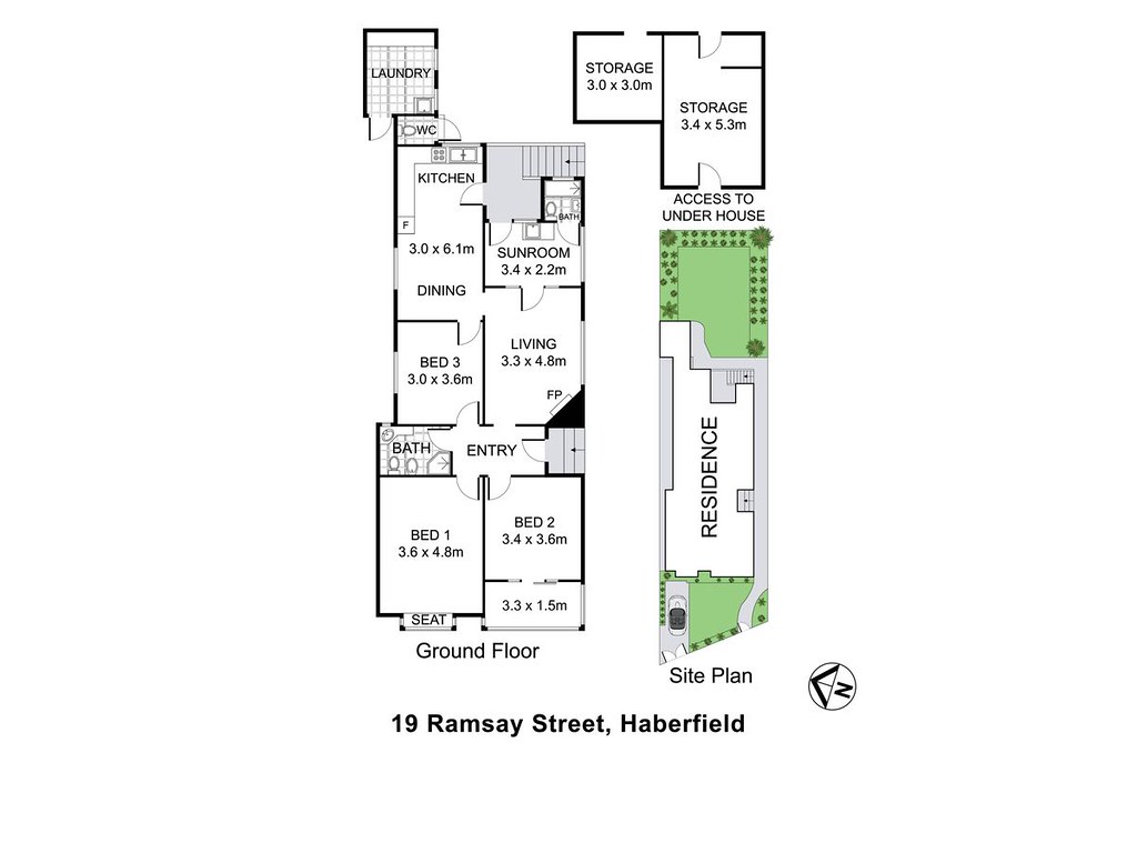 19 Ramsay Street, Haberfield NSW 2045 floorplan