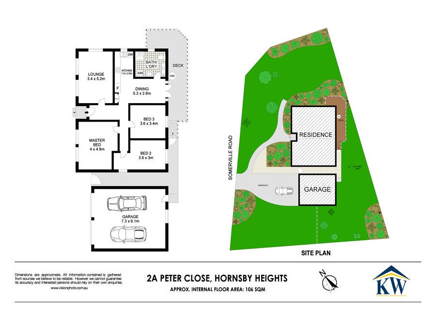 2A Peter Close, Hornsby Heights NSW 2077 floorplan