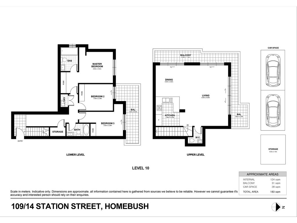 109/14-16 Station Street, Homebush NSW 2140 floorplan
