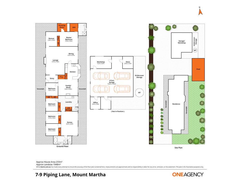 7-9 Piping Lane, Mount Martha VIC 3934 floorplan